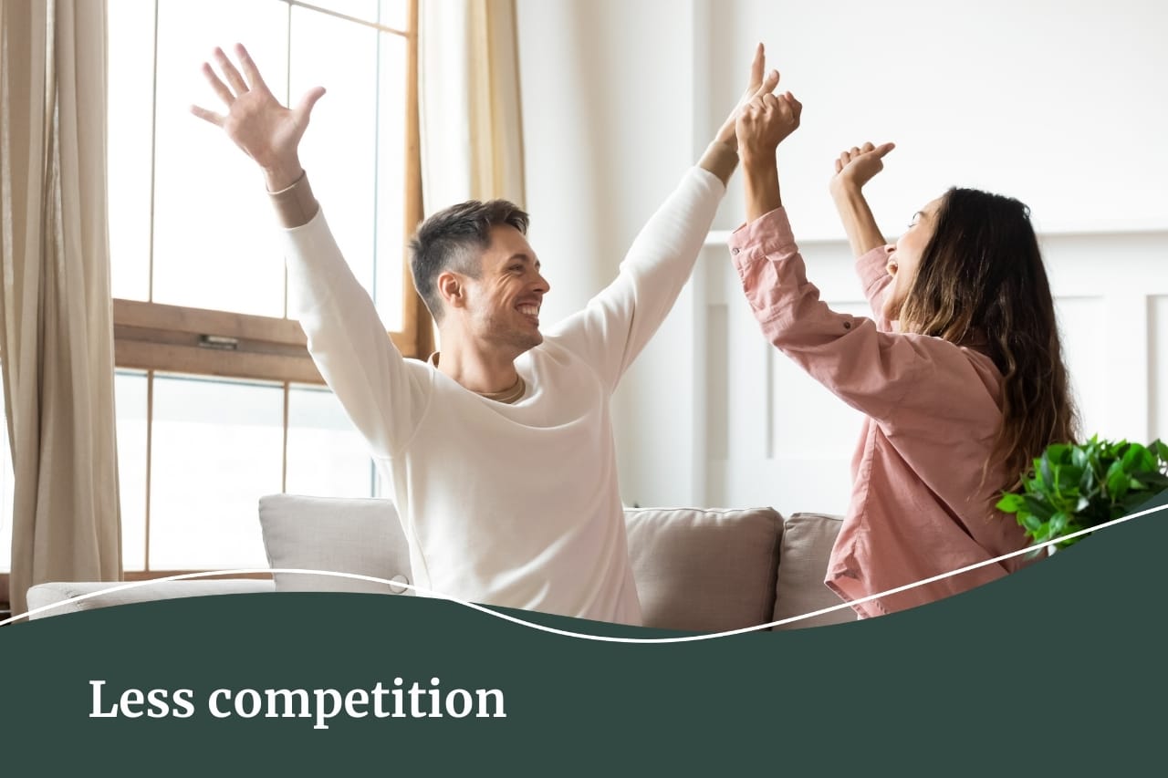 There could be less competition during the Easter Break | Fall Real Estate