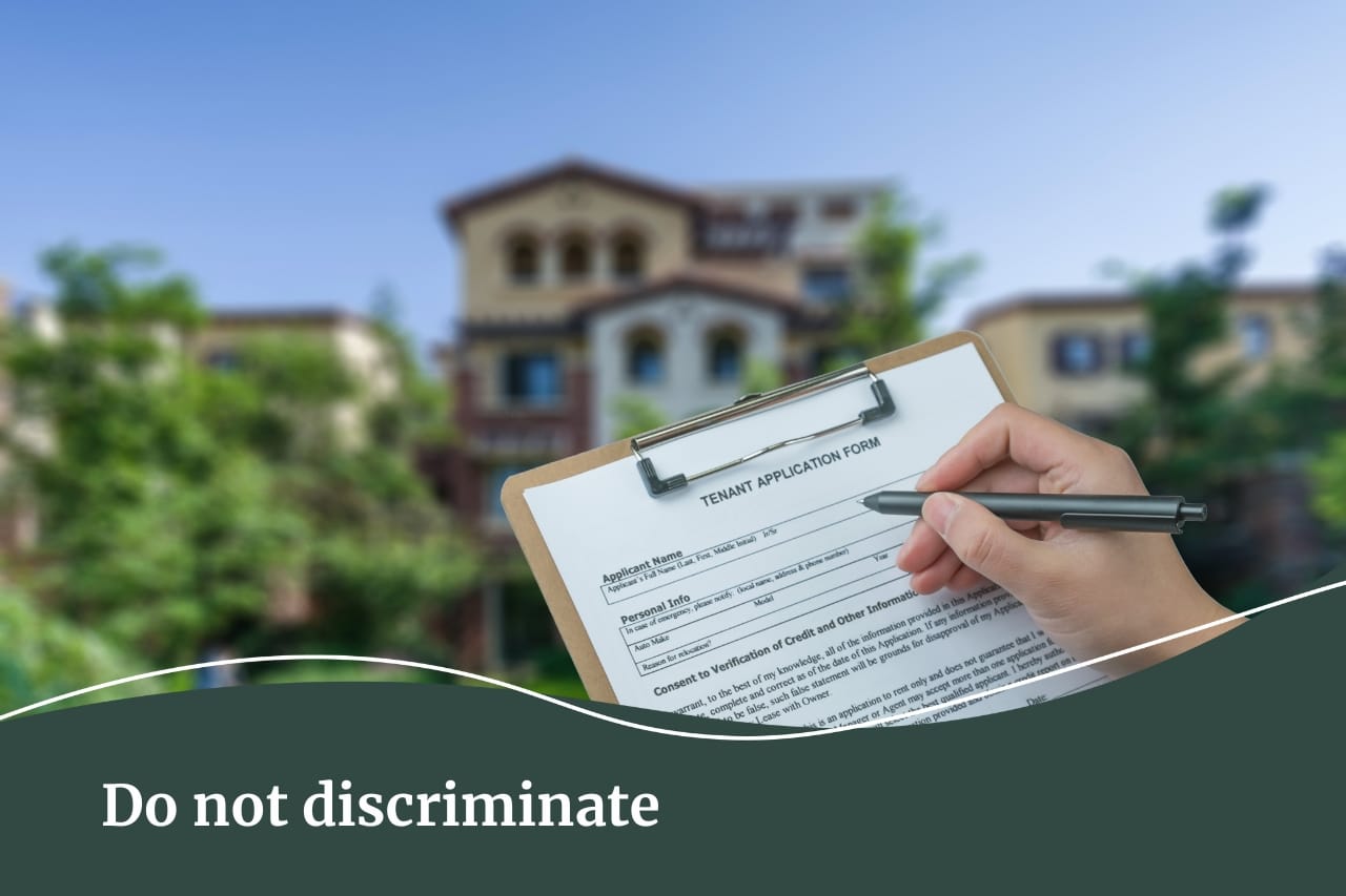 Do not discriminate against tenants | Fall Real Estate can help you find the right tenant.