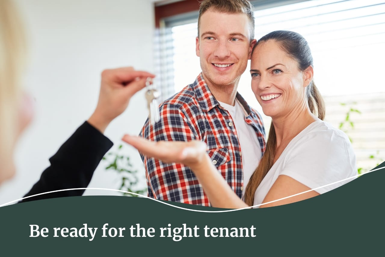 Be ready for the right agent | Fall Real Estate can help you get the right tenant!