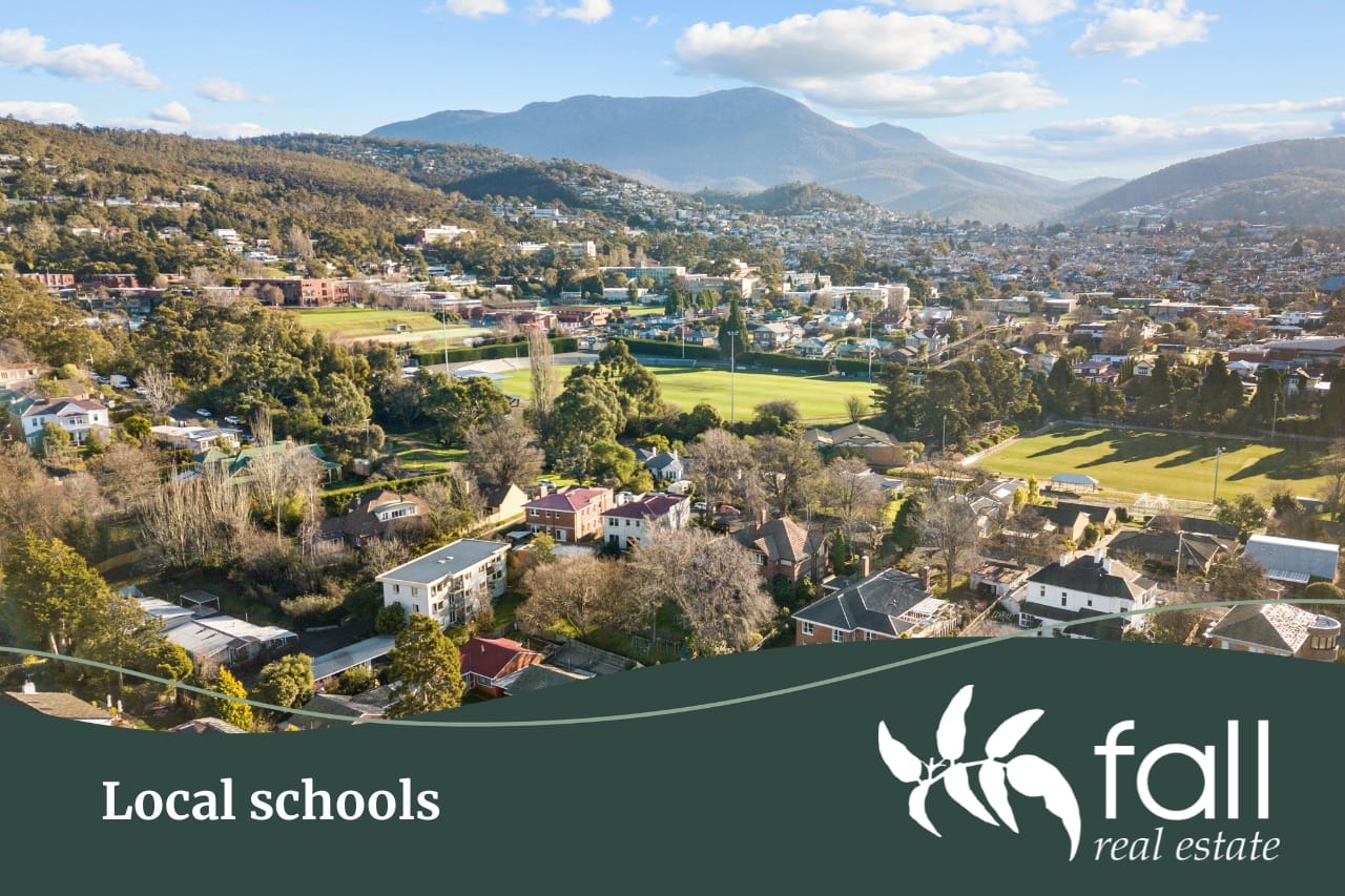 What schools can you find in Sandy Bay Tasmania | A suburb profile written by Fall Real Estate