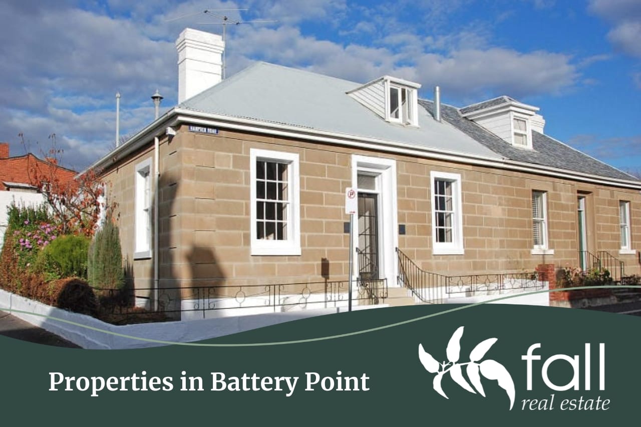 Types of properties found in Battery Point | Fall Real Estate