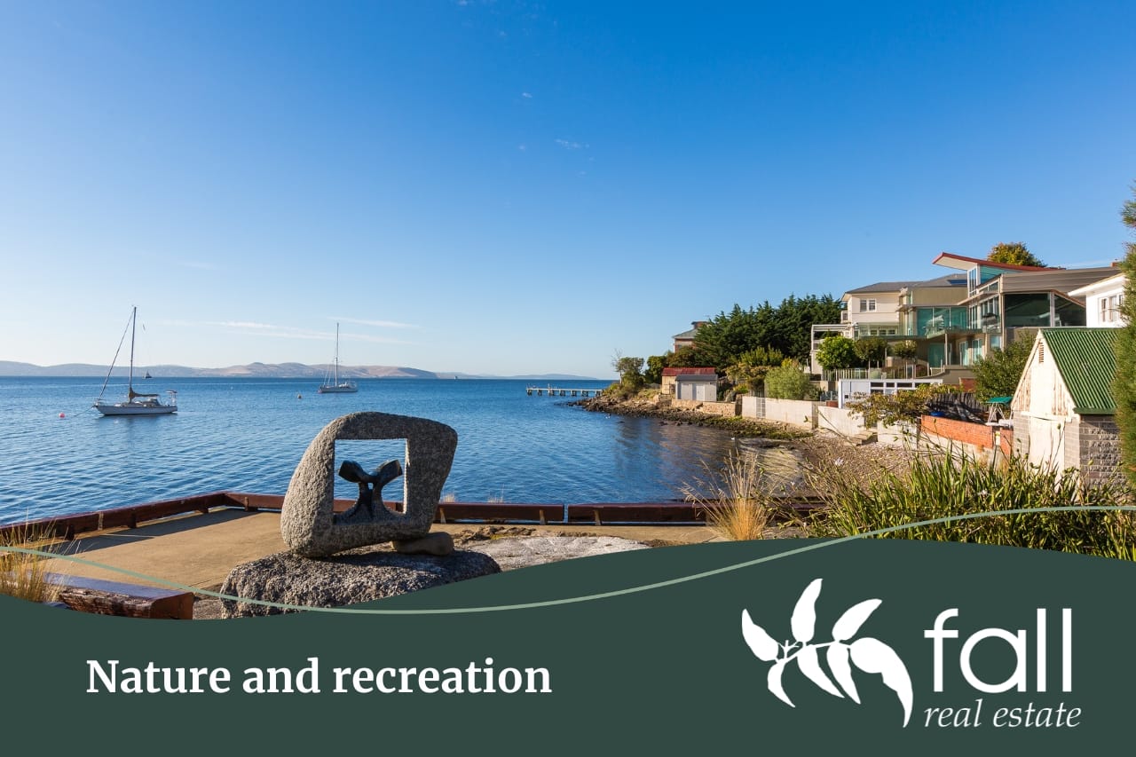 Nature and recreation in Battery Point Tasmania. Suburb profile written by Fall Real Estate