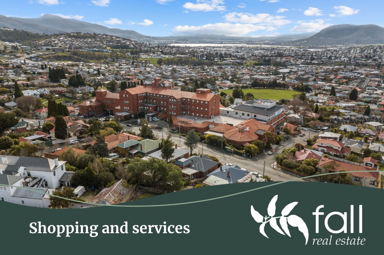 Shopping and services in Lenah Valley Tasmania | Fall Real Estate