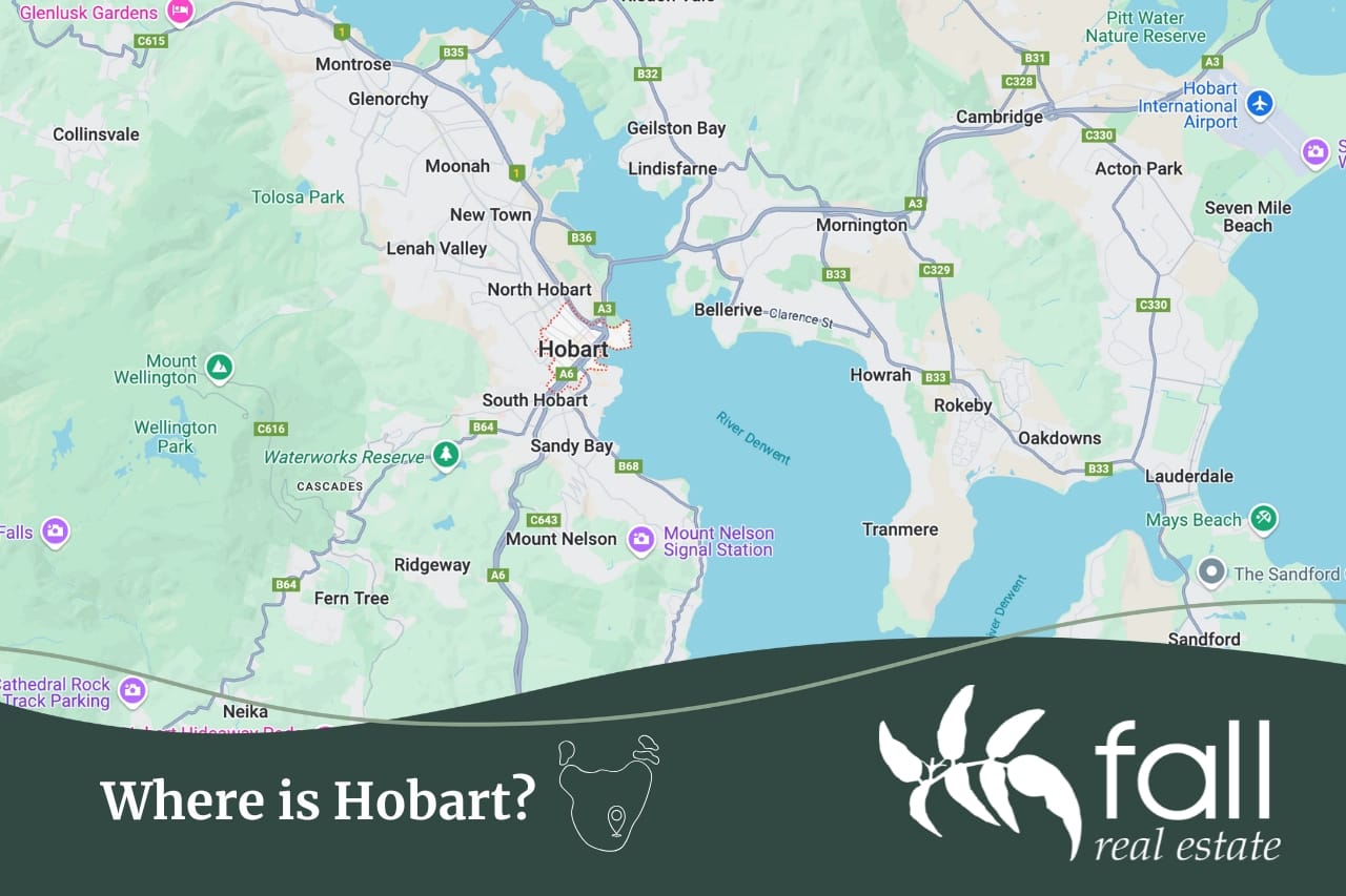 Where is Hobart, Tasmania, written by Fall Real Estate