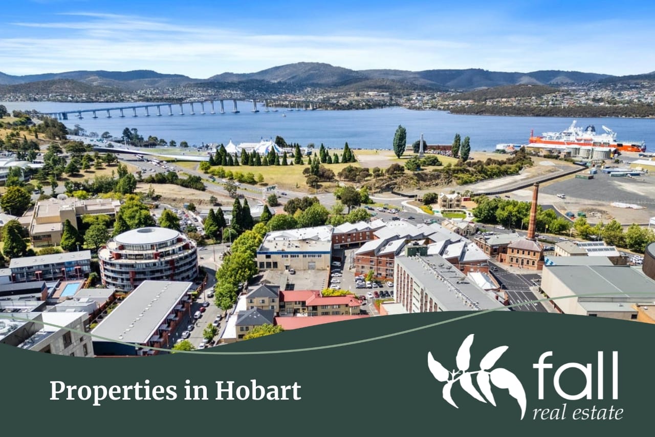 Image of apartments and offices in Hobart, Tasmania | Fall Real Estate Suburb Profile