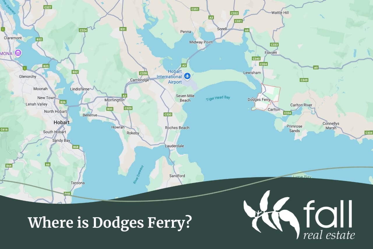 Find out where Dodges Ferry Tasmania is and why you might like to purchase in this coastal suburb | Fall Real Estate