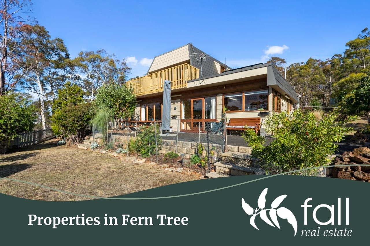 Type of properties found in Fern Tree - Fall Real Estate