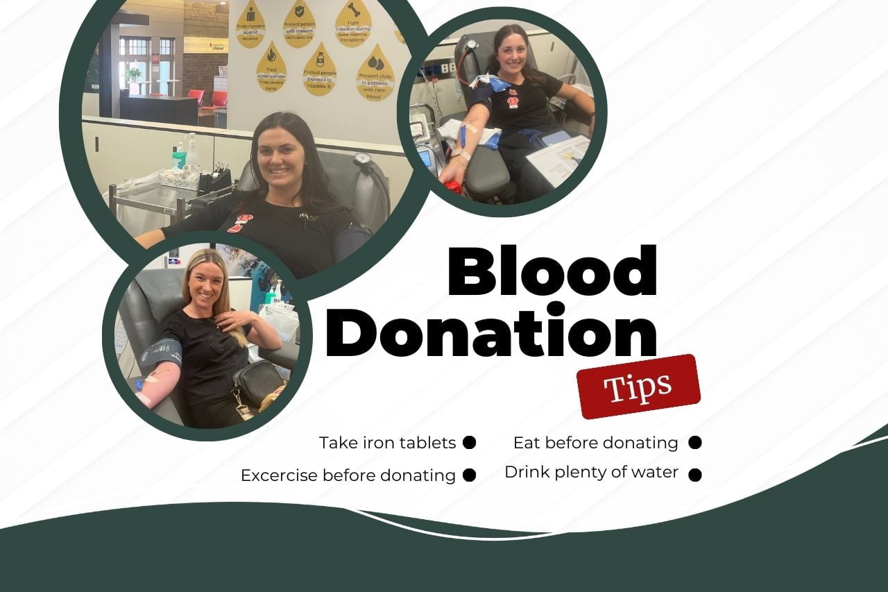 Donate blood during national volunteer week