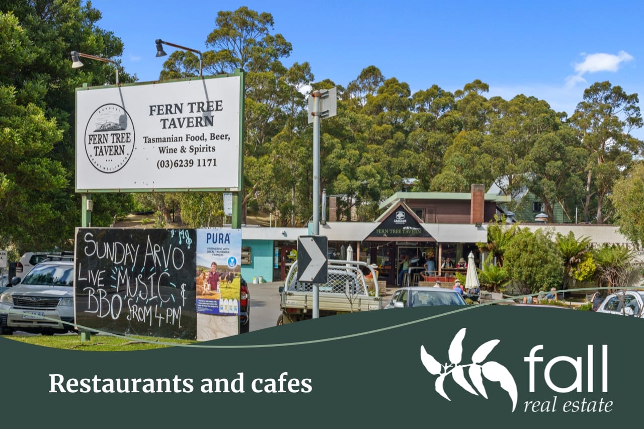 Restaurants and cafes in Fern Tree, Tasmania written by Fall Real Estate