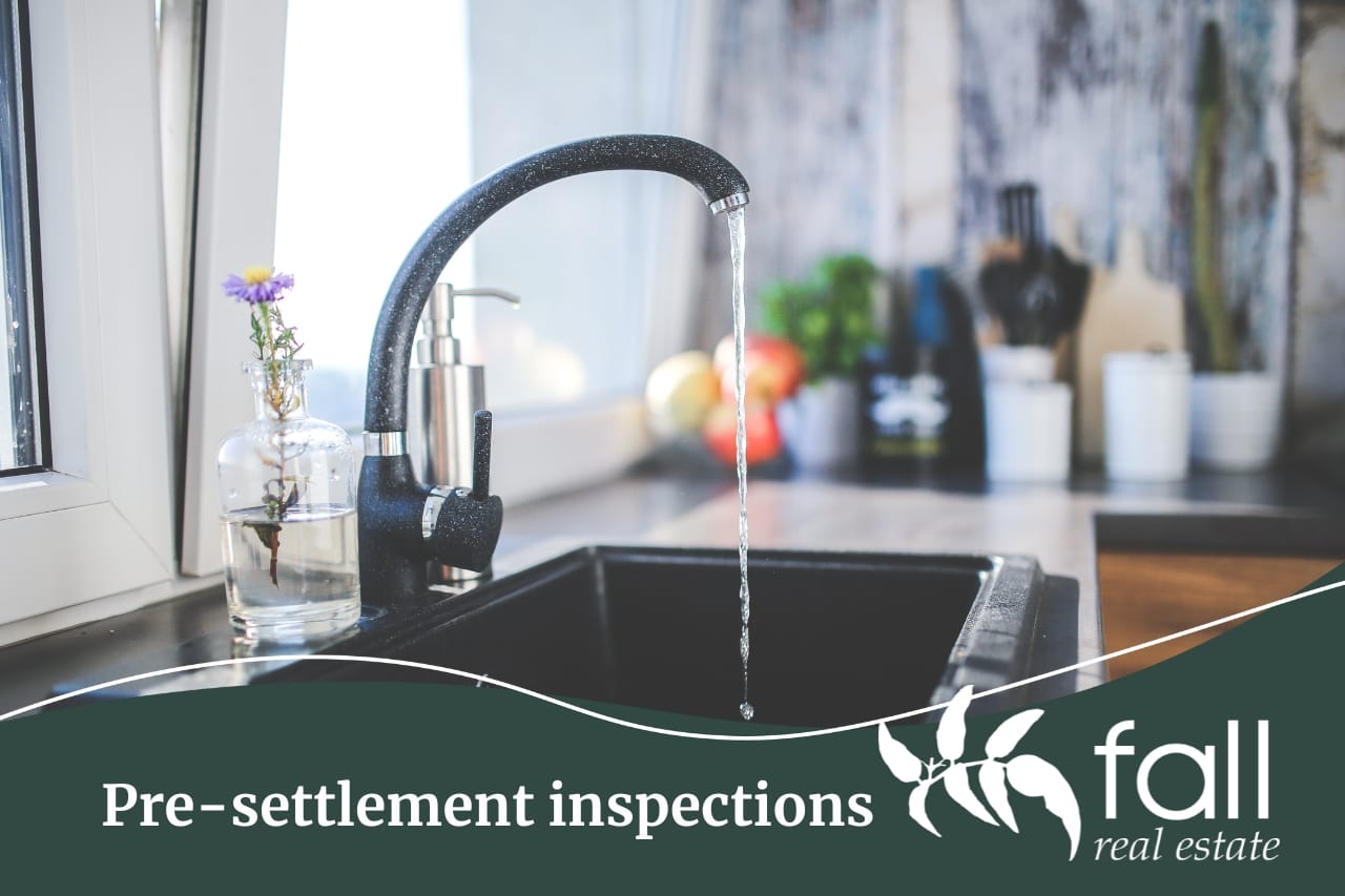 What is a pre-settlement inspection? Fall Real Estate