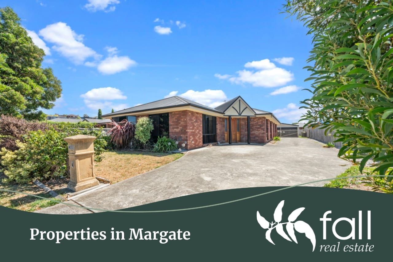 Types of properties you can find in Margate Tasmania - buy and sell with Fall Real Estate