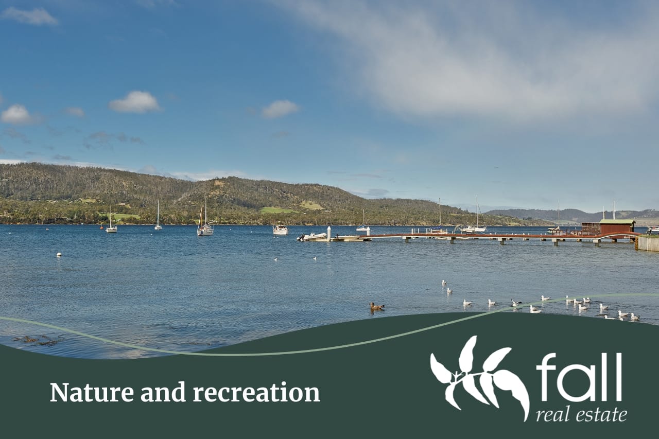 Nature and recreation in Margate Tasmania | Fall Real Estate