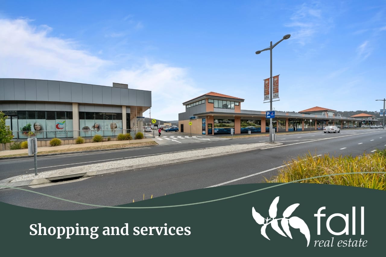 Find out where you can shop and find services near Bonnet Hill Tasmania with Fall Real Estate suburb profile.