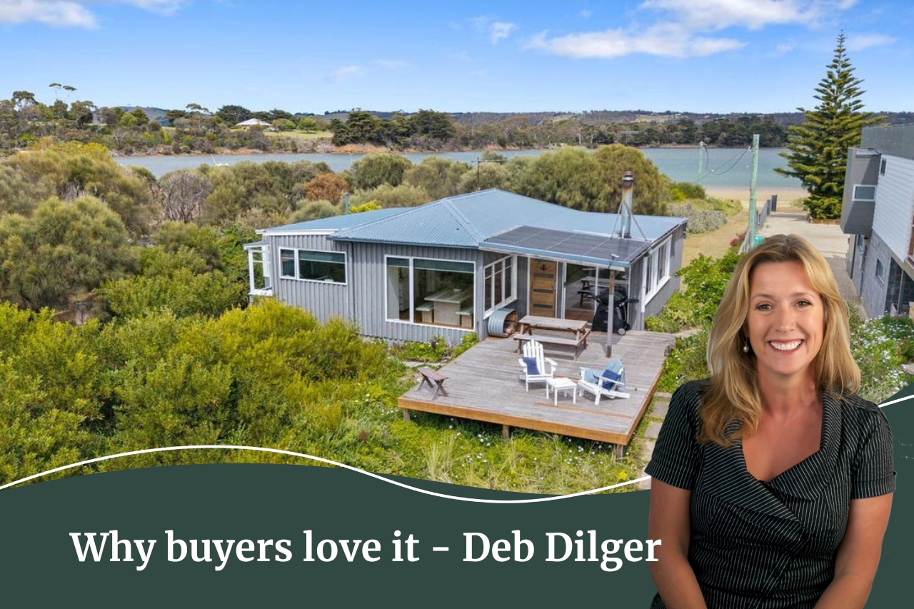 Why buyers love it! Deb Dilger at Fall Real Estate 99 Pipe Clay Esplanade Cremorne Tasmania | Property for sale with Fall Real Estate