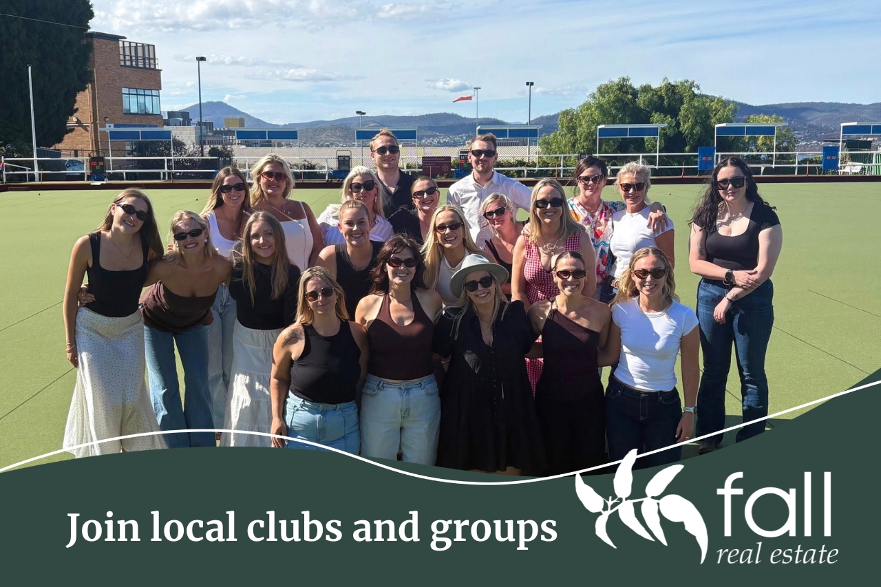 Join local clubs and groups - Fall Real Estate playing lawn bowls.