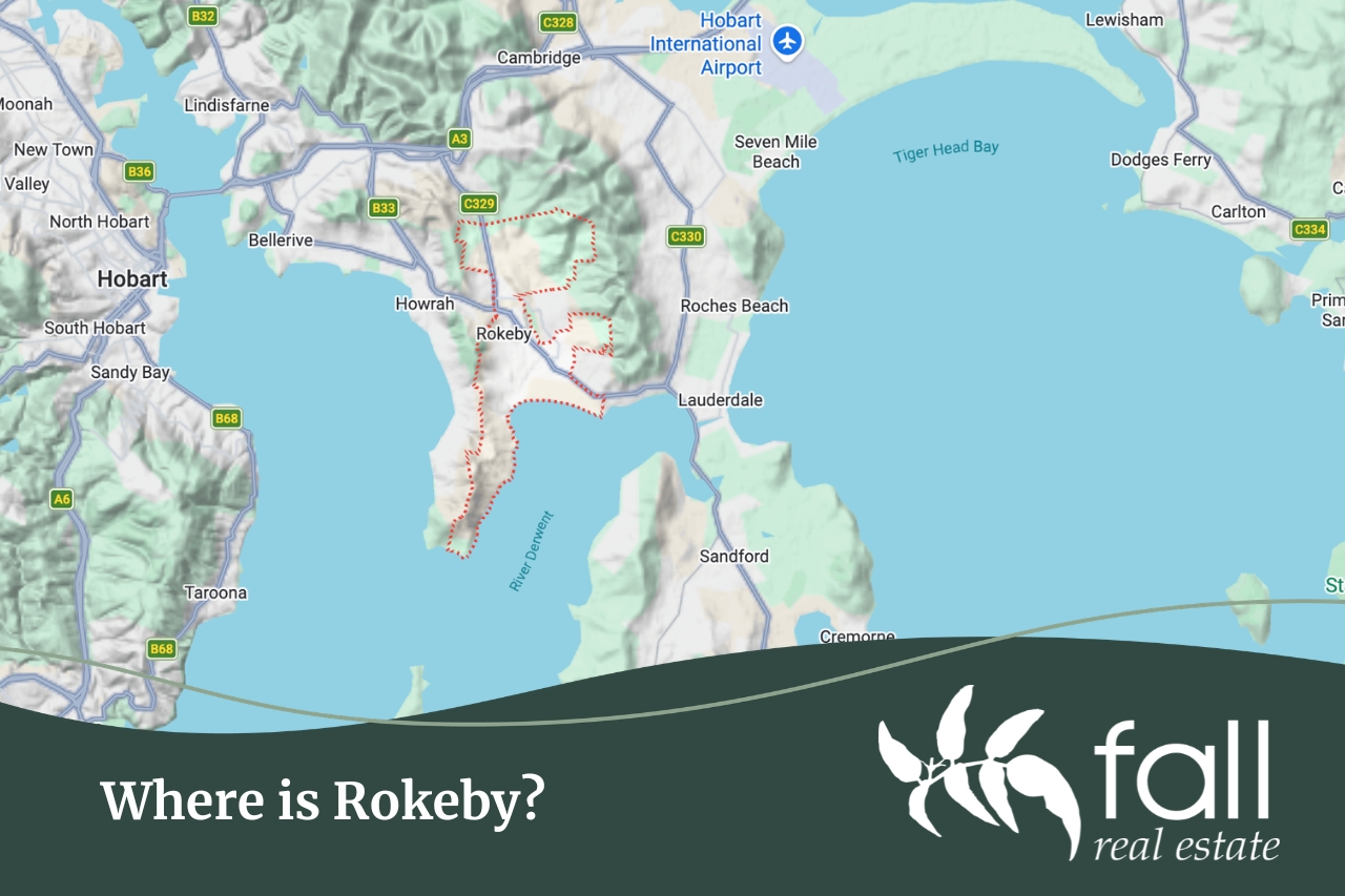 Where is Rokeby Tasmania? Map of where Rokeby is in Tasmania - between Tranmere, Howrah and Lauderdale.