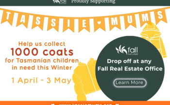 Fall Real Estate 2026 Proudly Supporting Tassie mums coats 4 kids