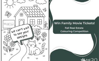 Fall Real Estate colouring sheet